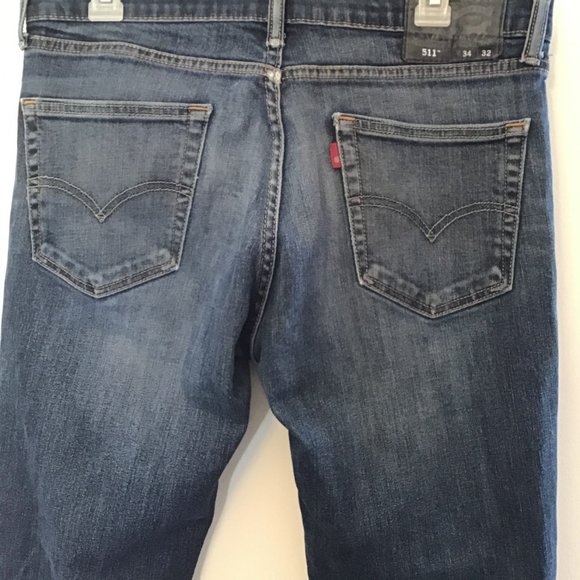 Levis 511 | Jeans | Levis 51 Mens Denim Jeans Size 34 X 32 | Poshmark